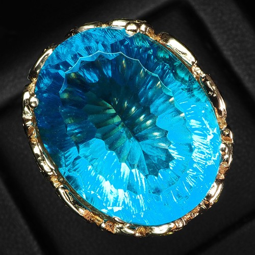 Nachlass neon blau turmalin - blau,