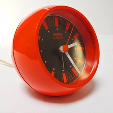 Space Age Design 70er Retro 80 Electric Alarm Clock/Wecker  by Emes 1971 Vintage