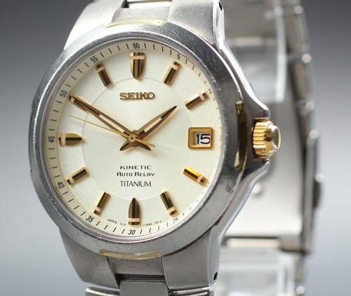New batt exc seiko kinetic - new,