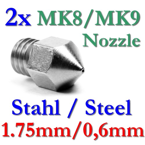 Mk8 mk9 6mm edelstahl - mk8,