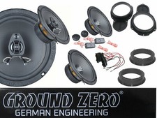 für VW Passat B6 B7 CC Komplett Set Ground Zero Lautsprecher Vorne Hinten Set