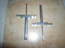 Neu 2 Tablarträger Regalhalter Bodenhalter Regal Halter Stahl Stabil Verstellbar