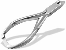 PROFI Halb Gerader Kopfschneider Nagelzange DIABETIKER Edelstahl f. starke Nägel