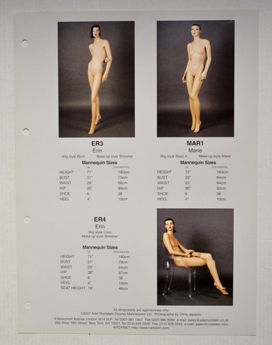 Original rootstein katalog - original,