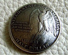 Half Dolar Münze Auffällige