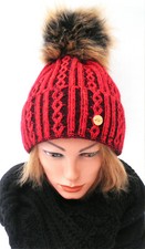 Damen Bommelmütze