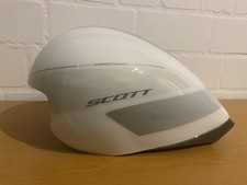 Scott Split Helm - Triathlonhelm, weiß, Gr. M/L, aerodynamisch