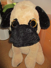 XXL Mops *** Stofftier Plüschtier  *** ca. 80 cm hoch *** MCC Trading