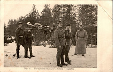 AK ROTES KREUZ 1. WELTKRIEG VERWUNDETENTRANSPORT MITTELS TRAGBAHRE 1914-1918