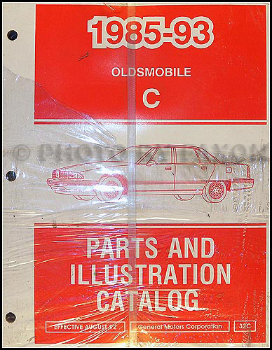 1993 oldsmobile teilebuch - 1993, 98