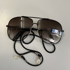 LESEBRILLE groß,Sonnenschutz.+2,25 Dptr. Glas Grau-Verlauf,UV-Schutz,Brillenband