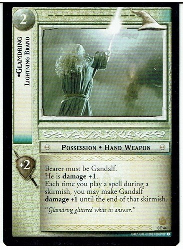 Herr der ringe tcg - ringe, 0p44