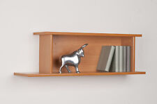 Wandregal Hängeregal Regal Bücherregal Wandboard - Erle Dekor - Breite 150cm