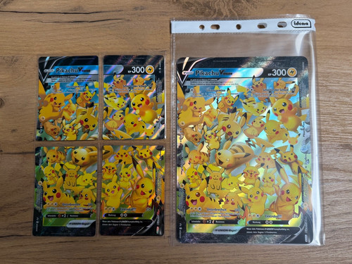 Pokemon karten pikachu v - karten,
