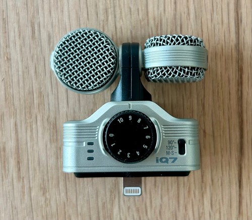 Zoom iq7 stereo - zoom,