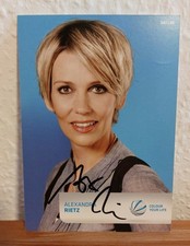 Alexandra Rietz Autogrammkarte – original unterschrieben – TOP Zustand