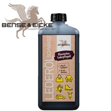 B & E Lederöl schwarz 500 ml
