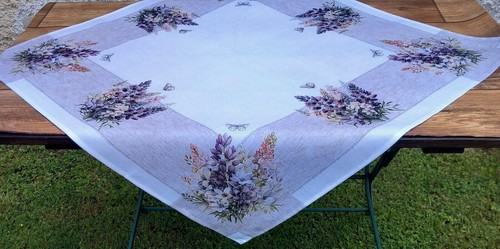 Tischdecke sommer bedruckt - tischdecke,