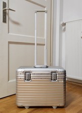 Original RIMOWA Topas PILOT Koffer aus Aluminium (Cabin Case Pilotenkoffer) TOP!