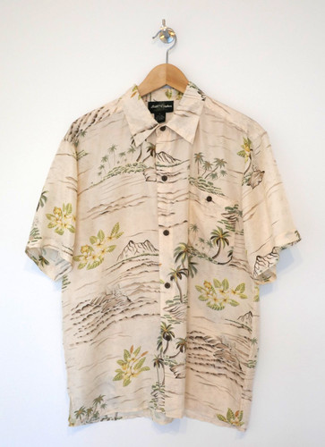 Vintage hemd silk - vintage, "silk