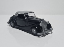 Praliné 1/87 H0 PKW MERCEDES BENZ 170 S SCHWARZ CABRIOLET Geschlossen Oldtimer 