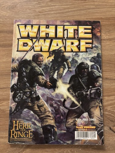 Warhammer white dwarf - warhammer, heft