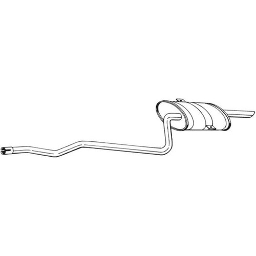 Bosal endschalldämpfer - bosal,