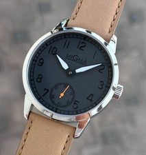 MIGMA SAILOR PHANTOM 316L STAHL ST36 TYPE BAUG UNITAS 6498 SAPPHIRE GERMANY