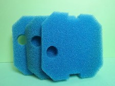 3 x Filtermatte blau
