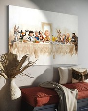 Das Abendmahl Leinwand Bild