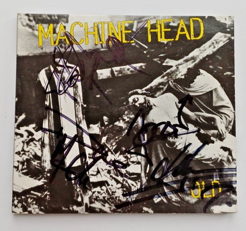 Machine head old signed - -,