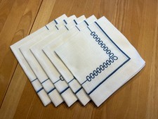 Gewebte stoffservietten - gewebte,