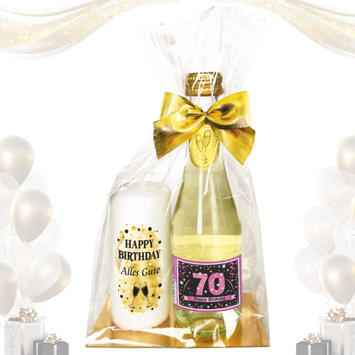 Happy birthday geschenkset - 70,