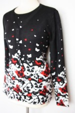 Damen Twinset Pulli+Cardigan