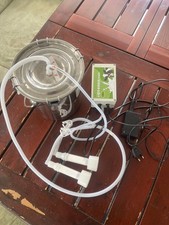 3 Liter elektrische Melkmaschine, Vakuumpumpe, Doppelkopf, Ziegen, Kühe, Schafe