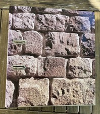 1 Ordner A4/breit - Motiv Mauerwerk - minimale Gebrauchsspuren