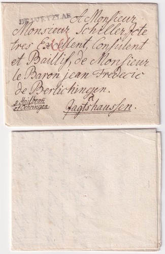 Vorphilatelie adelsbrief - adelsbrief, l1