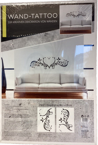 Wandtattoo wandbild deko set - wandtattoo,