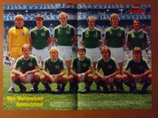 Deutsche Nationalmannschaft, ⚽WM 1986 Mexico, Vize-Weltmeister, Kicker,ungeklebt