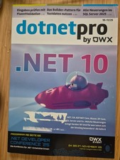 dotnetpro 10-11/25 - Das Magazin für Profi-Entwickler Neuwertig