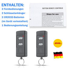 2X Garagentor Handsender für