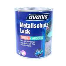 €9,33L  2,25L Avania Metallschutzlack dunkelgrau innen außen Lack mit Rostschutz