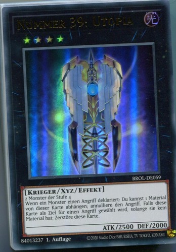 Nummer 39 utopia - yu-gi-oh,