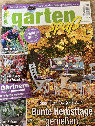 Zeitschrift gartenspaß - zeitschrift:,