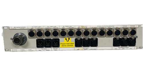 Xlr rack panel - xlr,