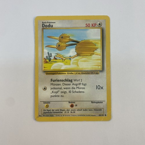Pokemon karte dodu 102 - pokemon,