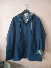 Damen Übergangsjacke 3 Cl 48-50 Kapuze Dkl.blau