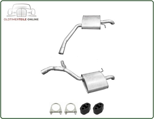 Endschalldämpfer für ford - 2x,