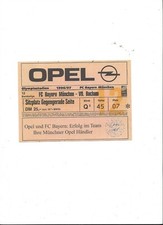 FC BAYERN MÜNCHEN - VFL