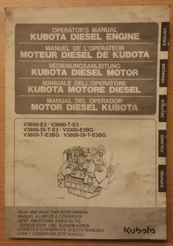 Kubota diesel motor v3300 - v3300, /